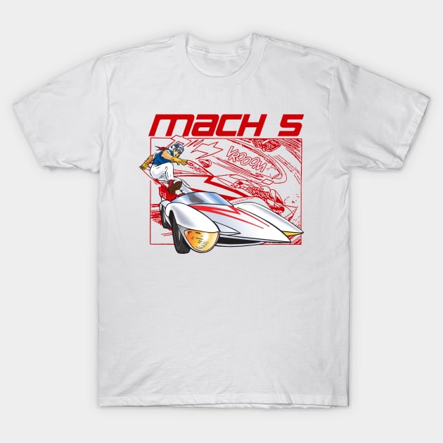 Speed Racer - Mach 5 III T-Shirt by hvfdzdecay